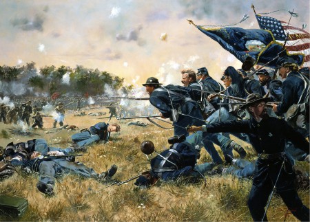 1st_Minnesota_at_Gettysburg