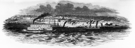 Galveston in 1845
