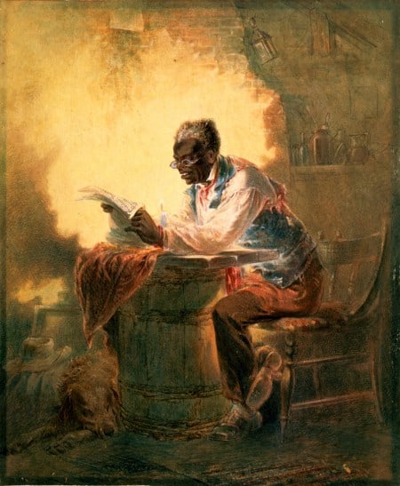 Slave Reading the Emancipation Proclamation