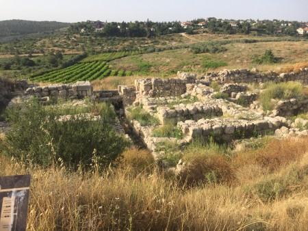 Solomon's City Gate at Gezer. [Courtesy of Taman Turbinton]