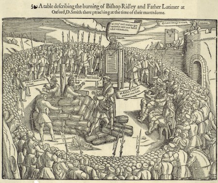 Ridley and Latimer are martyred 