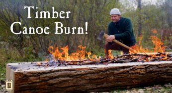 Building a Dugout Canoe
